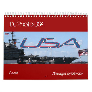 Jaarlijkse DJ PhotoUSA-agenda Kalender