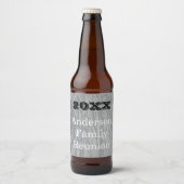 jaarlijkse evenementen voor de reünie Silver Strip Bier Etiket (Voorkant)