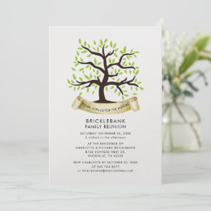 Jaarlijkse familie samenkomen neven partij kaart