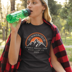 Jaarlijkse familie Wandelreis bijpassend mam T-shirt