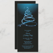 Jaarlijkse feestdag Kerst uitnodiging (Voorkant / Achterkant)