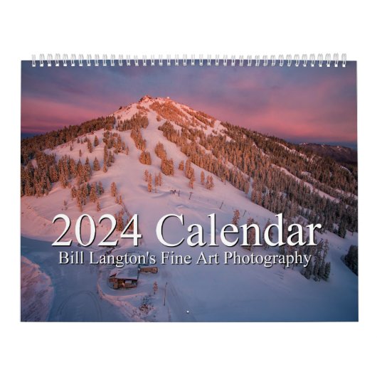 Jaarlijkse fotografie kalender 2024 (Hoes)