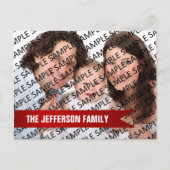 Jaarlijkse fotokalender 2024 briefkaart (Voorkant)