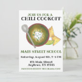 Jaarlijkse gebeurtenis charterafrekening van Chili Kaart (Staand voorkant)