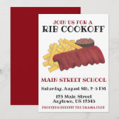 Jaarlijkse gebeurtenis over reservebokafdekking na kaart (Voorkant / Achterkant)