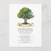 Jaarlijkse gebeurtenis Waterverf gezinshereniging Briefkaart (Voorkant)