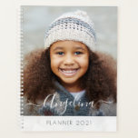 jaarlijkse gepersonaliseerde fotoplanner planner<br><div class="desc">Een mooi aangepast ontwerp. U kunt het afbeelding,  de kleuren en de tekst op dit plannerboek uitgeven.</div>