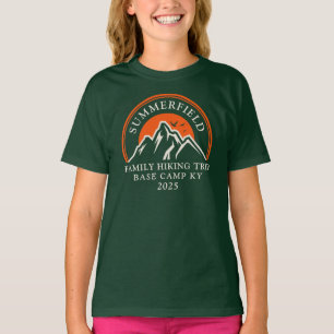 Jaarlijkse gezins-wandeltocht Bergen Matching  T-shirt