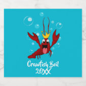 jaarlijkse gezinshereniging van het schip bier etiket (Enkel label)