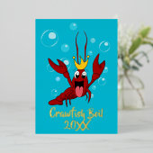 jaarlijkse gezinshereniging van het schip folie uitnodiging (Staand Voorkant)