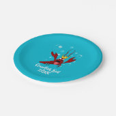 jaarlijkse gezinshereniging van het schip papieren bordje (Gekanteld)