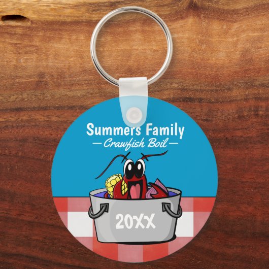 jaarlijkse gezinshereniging van het schip sleutelhanger (Voorkant)