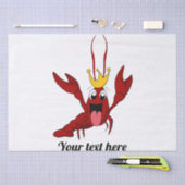 jaarlijkse gezinshereniging van het schip tissuepapier (Craft)