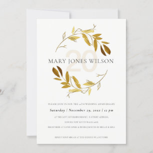 JAARLIJKSE GOLD FAUNA-KAART VOOR JUBILEUM BEDANKKAART