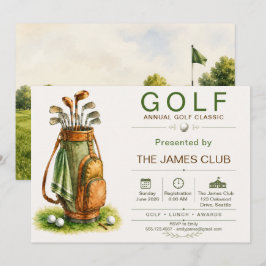Jaarlijkse Golf Classic Toernooi Uitnodiging