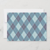 Jaarlijkse Golf dag corporate groep event uitnodig Kaart (Achterkant)