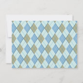 Jaarlijkse Golf dag corporate groep event uitnodig Kaart (Achterkant)