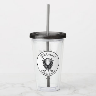 Jaarlijkse golfbreker-en-inkt-T-shirt Acryl Drinkbeker