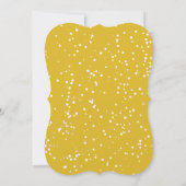 Jaarlijkse goudchampagne-kaasmakerij nieuwjaarsfee kaart (Achterkant)