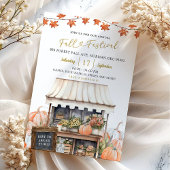 Jaarlijkse Herfst Pumpkin Herfst Uitnodiging