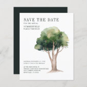 Jaarlijkse jaaroverzicht van de gezinshereniging (Voorkant / Achterkant)