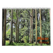 Jaarlijkse kalender Maui Hawaii (Hoes)