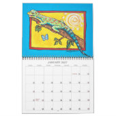 Jaarlijkse kalender voor dieren uit het zuidwesten (Jan 2027)