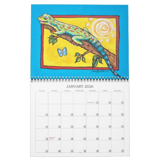 Jaarlijkse kalender voor dieren uit het zuidwesten (Jan 2026)