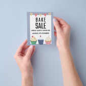 Jaarlijkse Kerk Fundraiser Bake Sale Flyer (Hand)