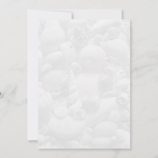 Jaarlijkse Kerstbrief Kustthema Kaarten (Achterkant)