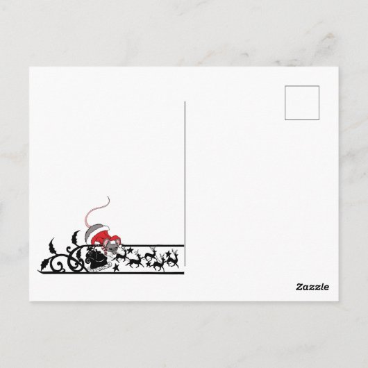 Jaarlijkse kerstfoto briefkaart (Achterkant)