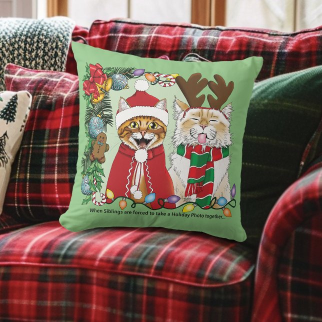 Jaarlijkse kerstfoto kussen (Creator heeft geüpload)