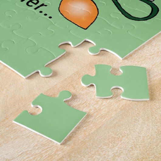 Jaarlijkse kerstfoto legpuzzel (Zijkant)