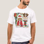 Jaarlijkse kerstfoto t-shirt (Voorkant)