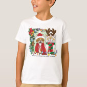 Jaarlijkse kerstfoto t-shirt (Voorkant)