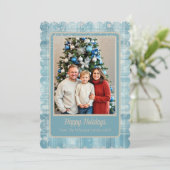 Jaarlijkse kerstkaart (Staand voorkant)