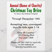 Jaarlijkse kerstSpeelgoed | Sinterklaas Flyer (Voorkant)