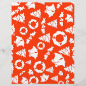 Jaarlijkse kerststaartbekentenissen voor het liefd flyer (Achterkant)