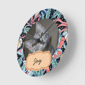 jaarlijkse kerstvakantie Aangepaste foto Foto Ronde Klok (Hoek)