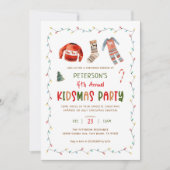 Jaarlijkse kinderfeestbrunch kaart (Voorkant)