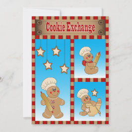 Jaarlijkse koekjesuitwisseling met onze Gingerbrea Kaart