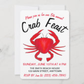 Jaarlijkse krab gevist rood maryland harde schelpd kaart (Voorkant)