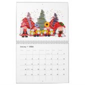 Jaarlijkse overkoepelende Schattige envelop Kalender (Jan 2026)