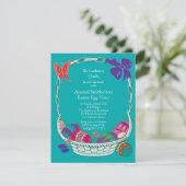 Jaarlijkse paasjacht kaart (Staand voorkant)