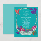 Jaarlijkse paasjacht kaart (Voorkant / Achterkant)