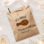 Jaarlijkse picknick Cookout reunion Fried Chicken Bedankzakje (Geknipt)