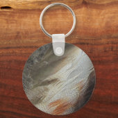 Jaarlijkse picknick Natuur Feather Family reünie Sleutelhanger (Achterkant)