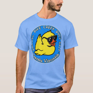 Jaarlijkse Pike Creek Duck Race Kenosha Wisconsin T-shirt