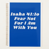 Jaarlijkse planner Christelijk Bijbelvers (Voorkant)