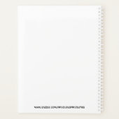 Jaarlijkse planning van de homoagenda planner (Achterkant)